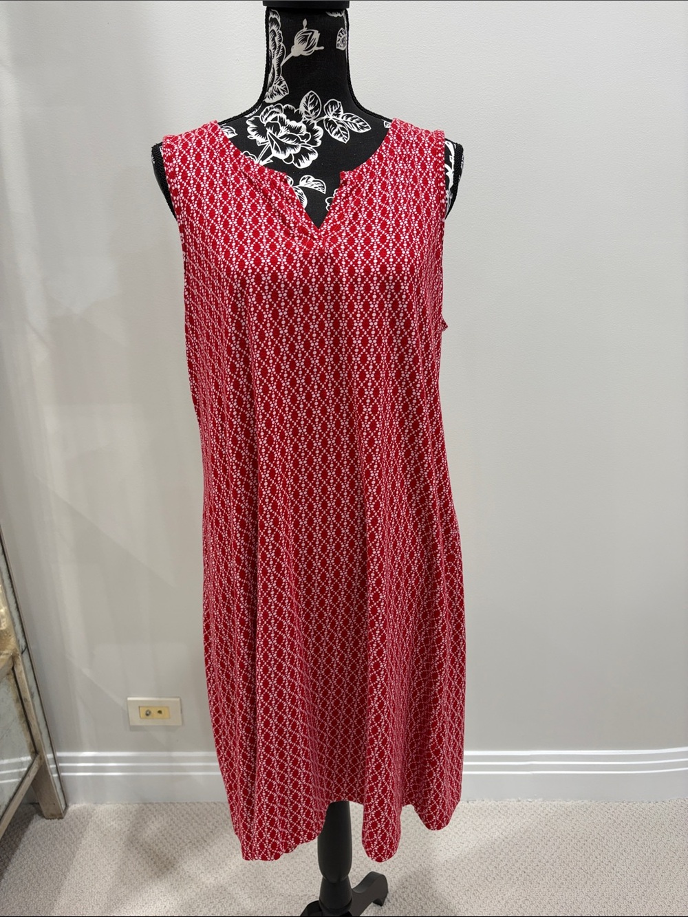 Croft & Barrow cotton/rayon dress size large
